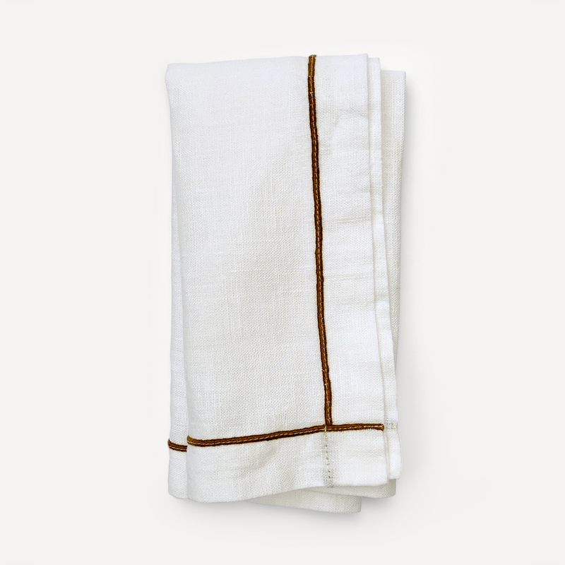 Fielder Linen Napkin - Golden